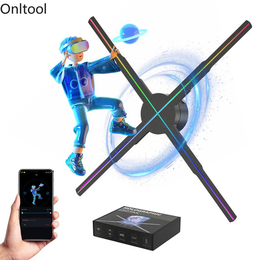 3D Hologram Display Fan